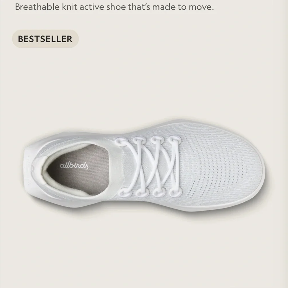 Women's White allbirds Shoes - Picture 3 of 7